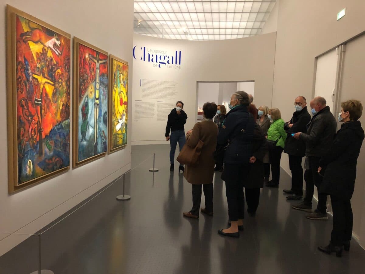 Visite – Exposition « Chagall. Le Passeur de Lumière » 12 mai 2021
