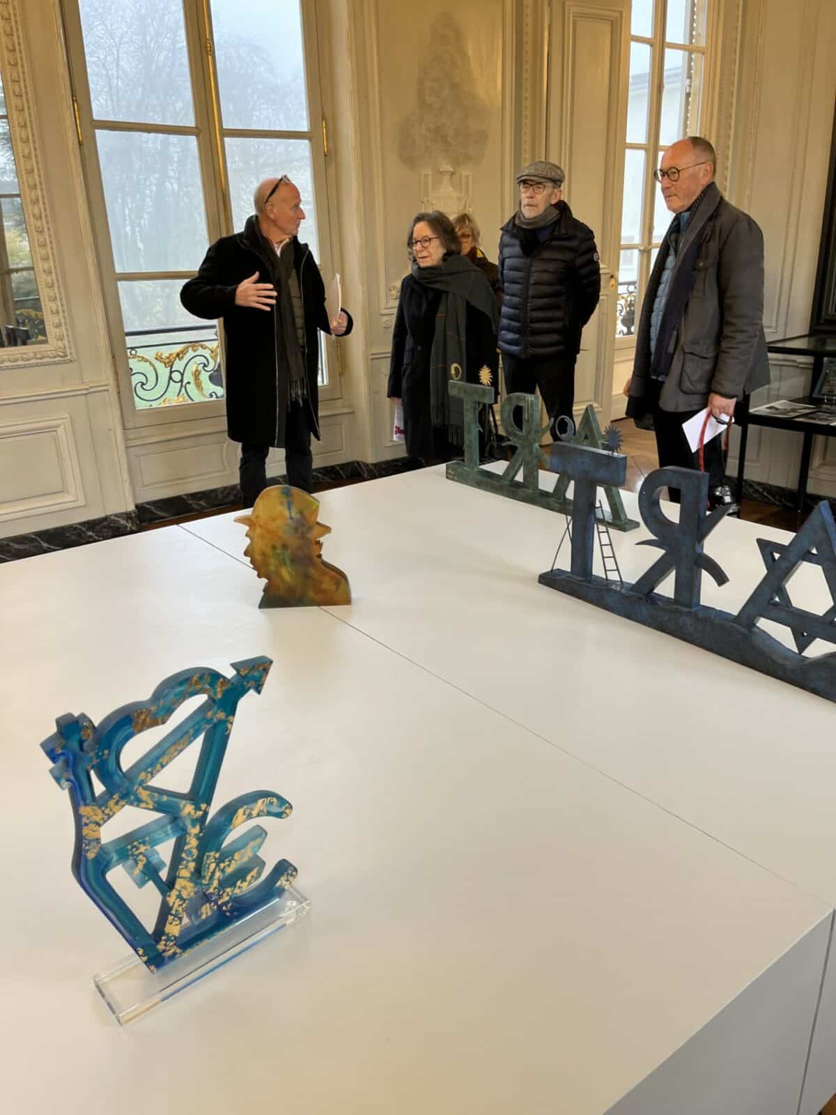 Visite de l’exposition Jacques Villeglé jeudi 30 novembre 2023